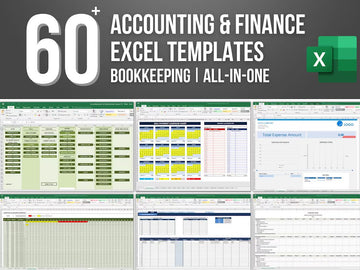 60+ Accounting & Finance Excel Templates - SlideIno