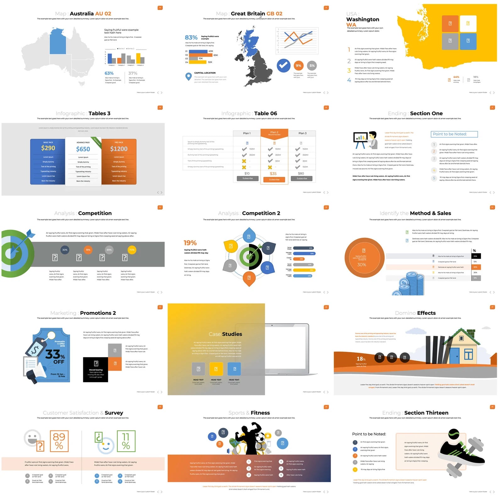 Pacchetto 3500+ Infografiche PowerPoint – Modelli Professionali Pronti all’Uso