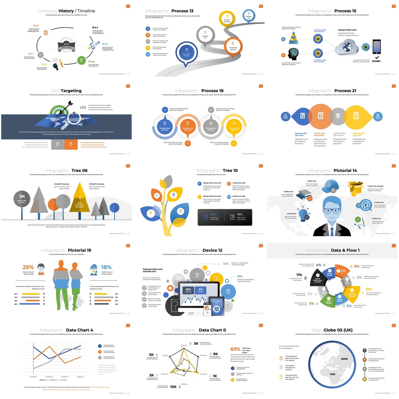Pacchetto 3500+ Infografiche PowerPoint – Modelli Professionali Pronti all’Uso