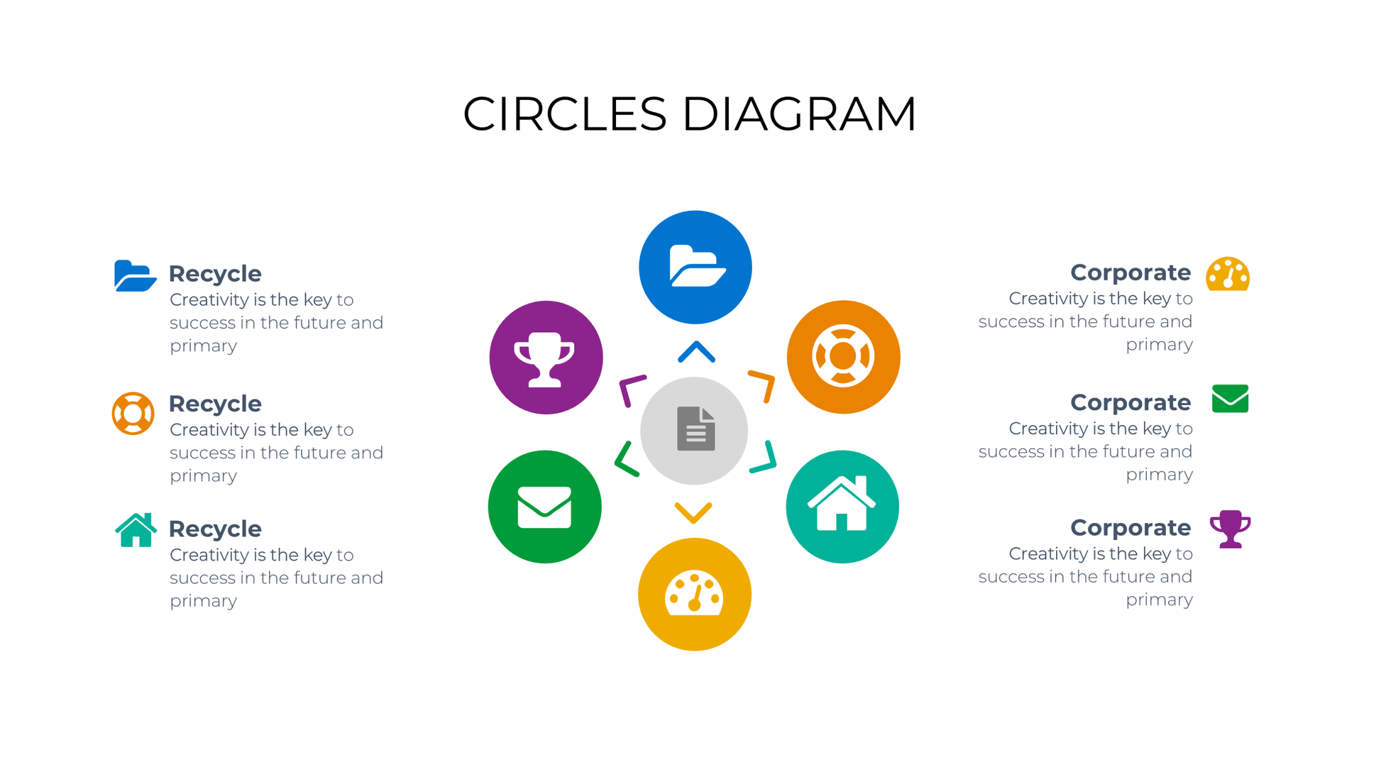 Annual Report PowerPoint Template - SlideIno