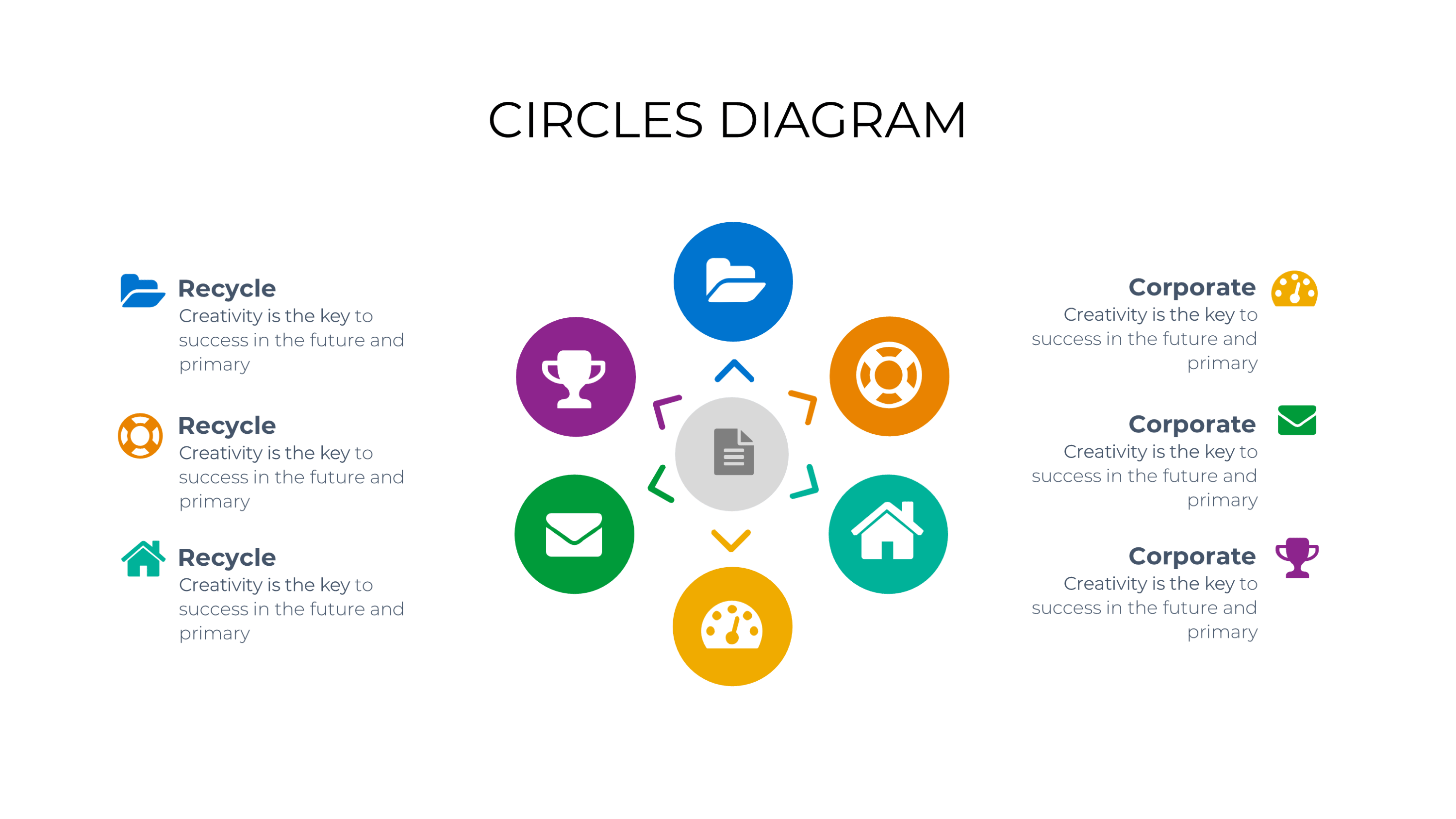Annual Report PowerPoint Template - SlideIno