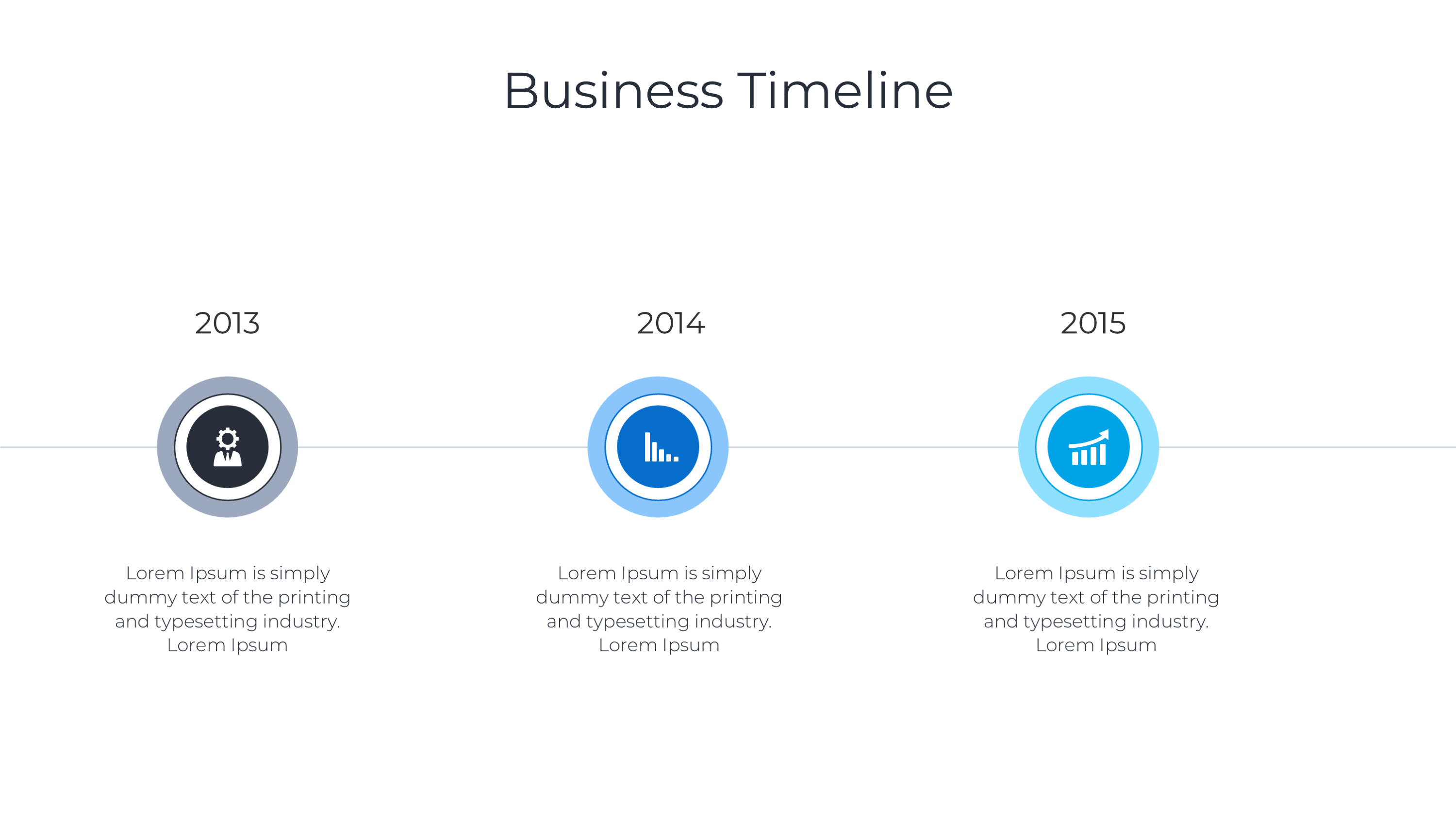 Business Roadmap Template: Journey & Strategic Path Slides for PowerPoint - SlideIno