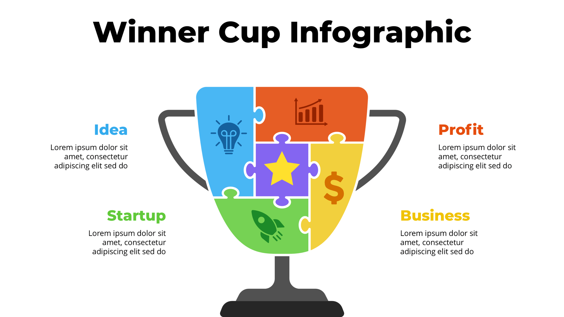Case Study PowerPoint Template - SlideIno