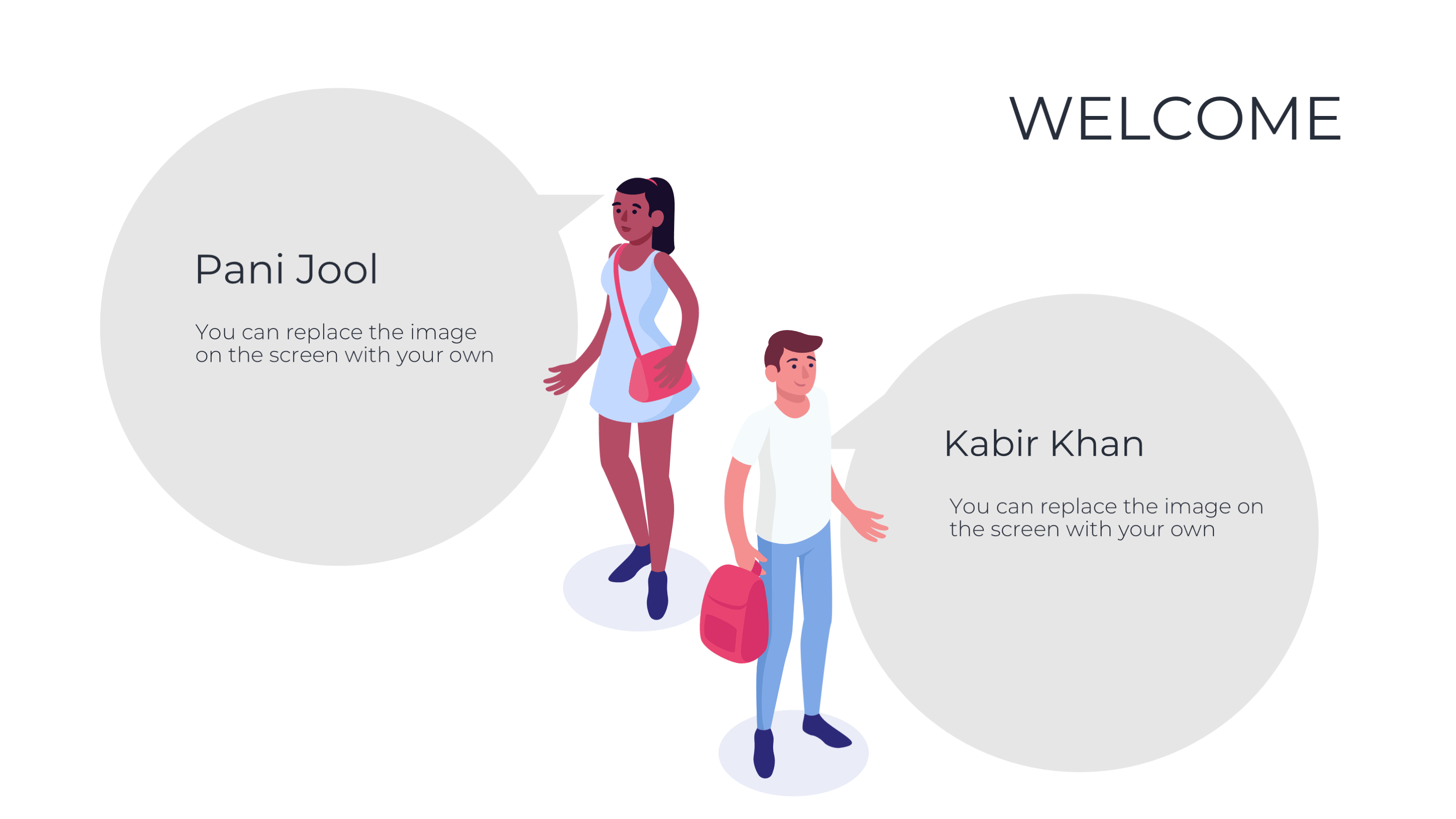 Classroom Presentation Template PowerPoint: Welcome & School Slides - SlideIno