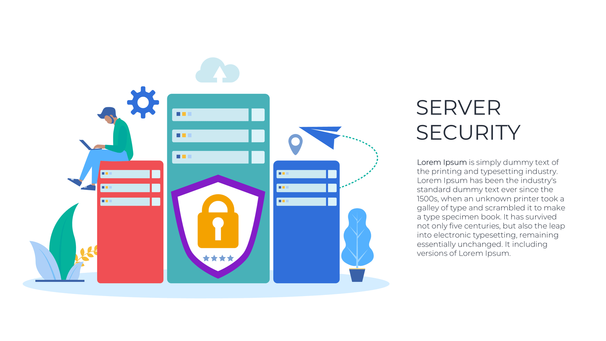 Cloud Computing PowerPoint Template - SlideIno