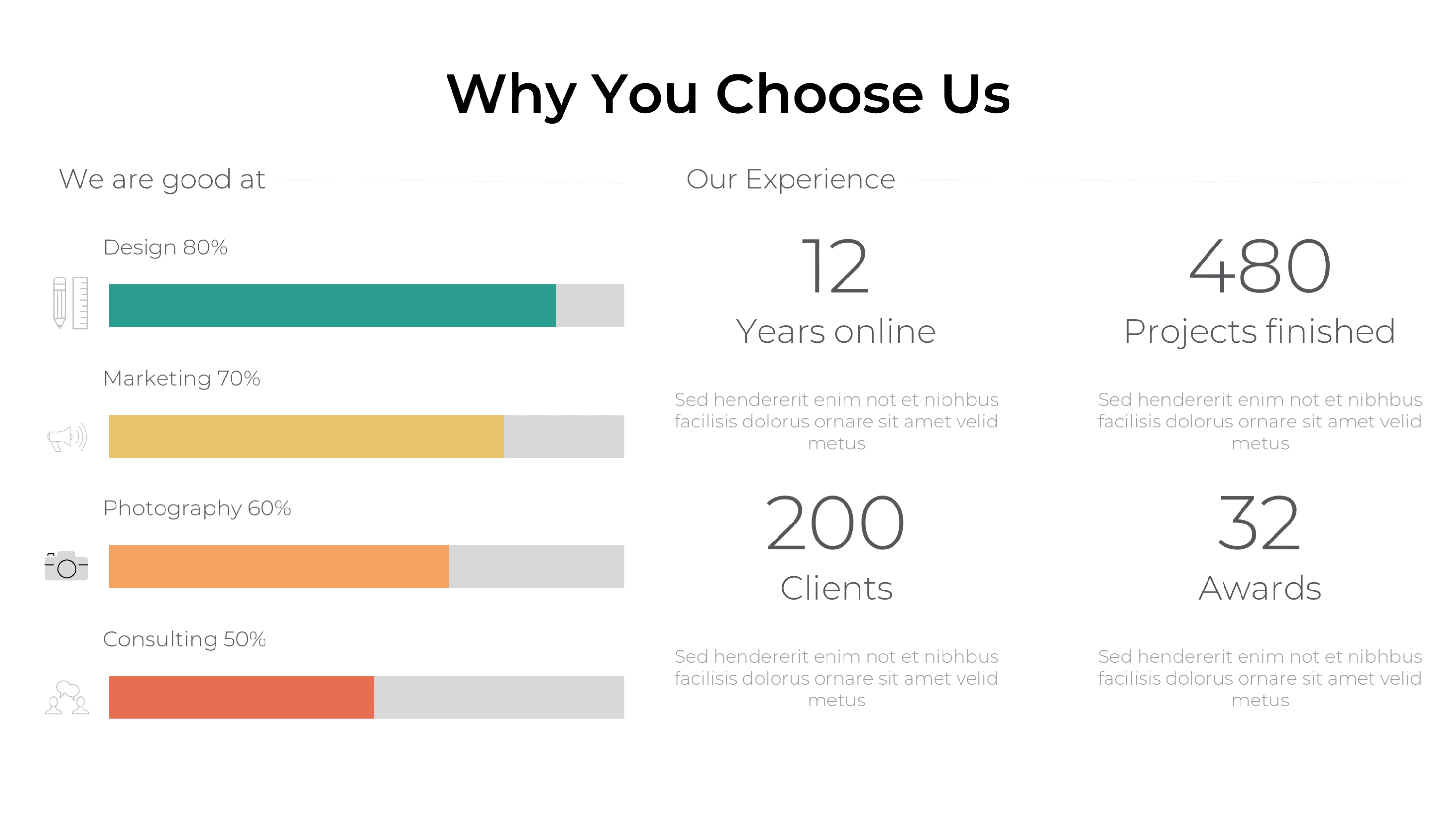Comparison Chart Template PowerPoint: Side - by - Side & Versus Slides - SlideIno