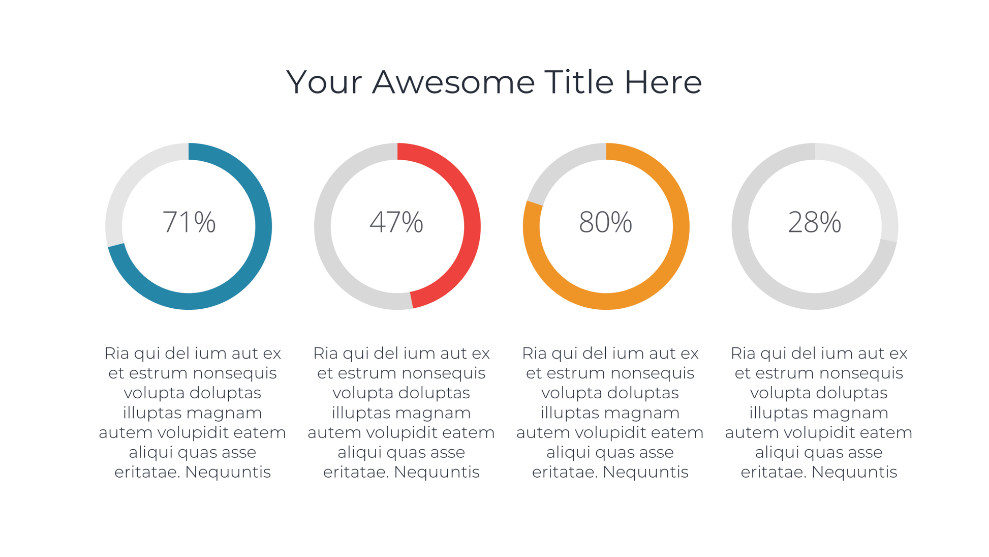 Comparison Chart Template PowerPoint: Side - by - Side & Versus Slides - SlideIno