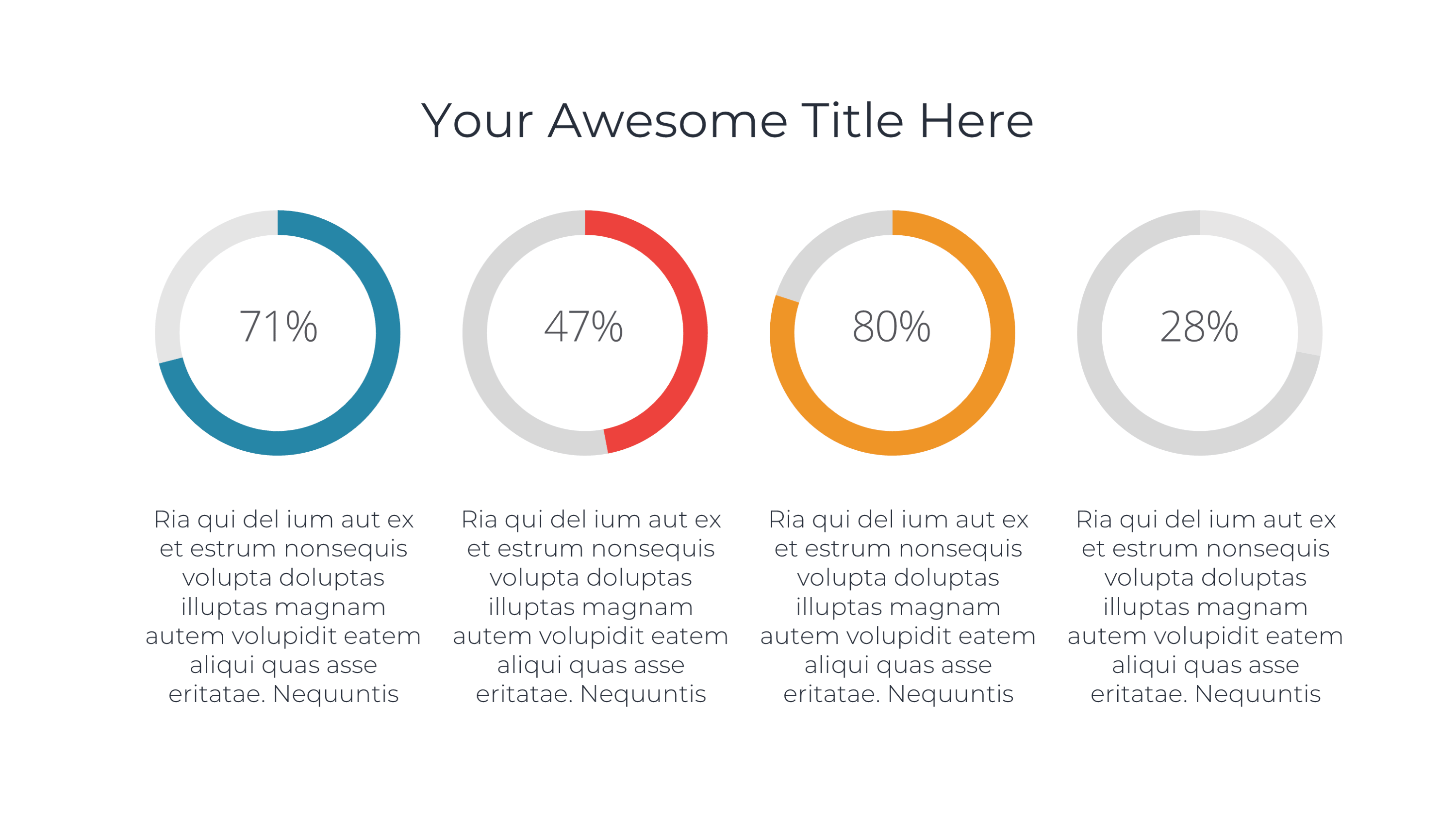 Comparison Chart Template PowerPoint: Side - by - Side & Versus Slides - SlideIno
