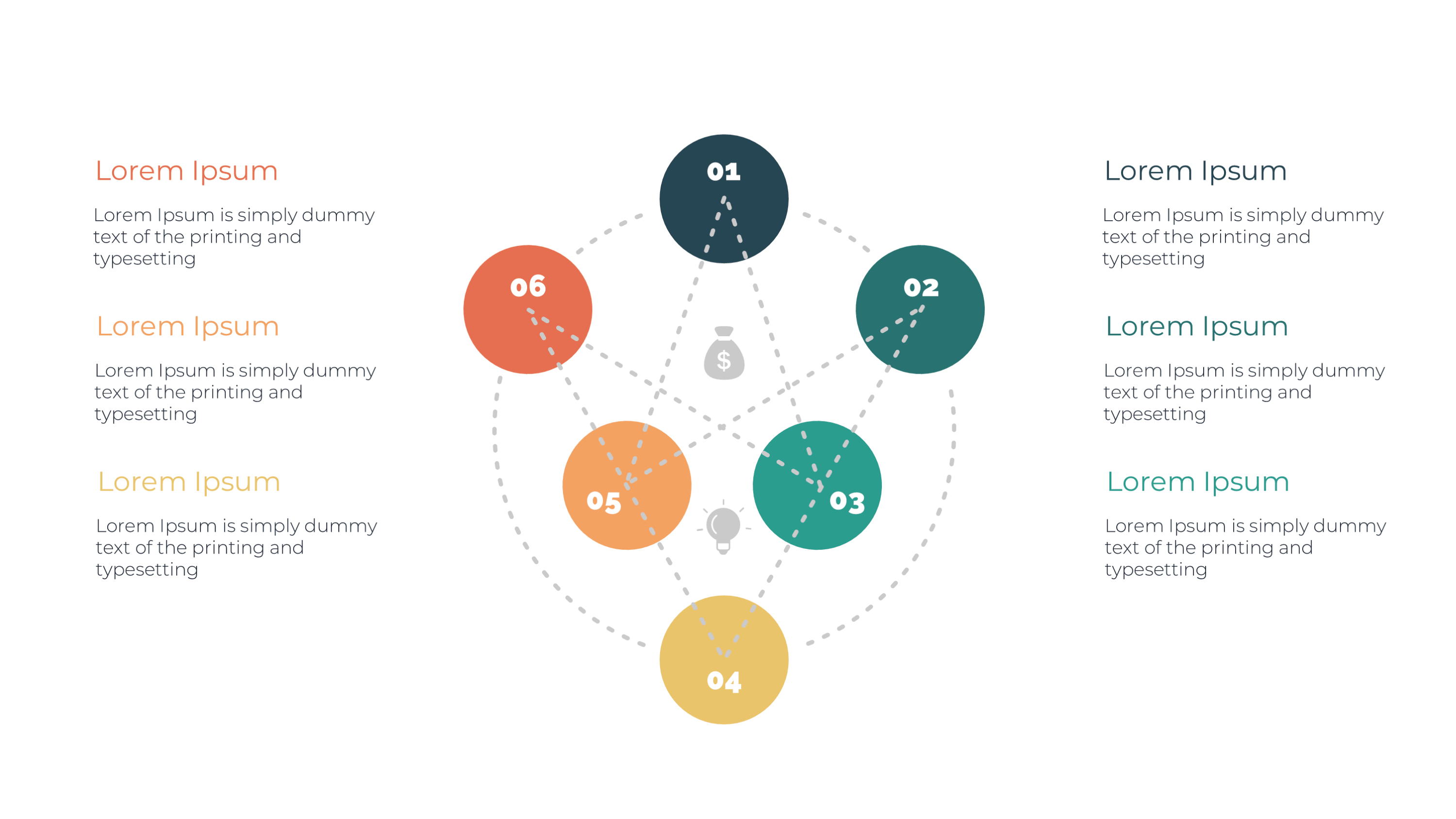 Cycle Diagram PowerPoint Template: Circular Process Slides - SlideIno