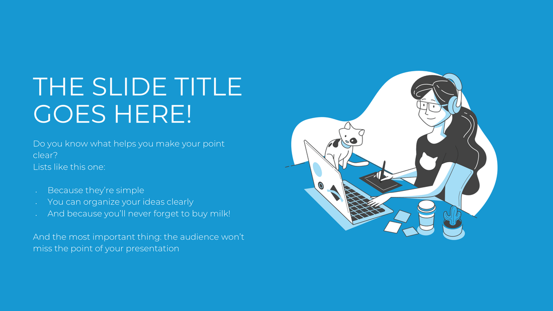 E - Learning Online Course PowerPoint Template - SlideIno