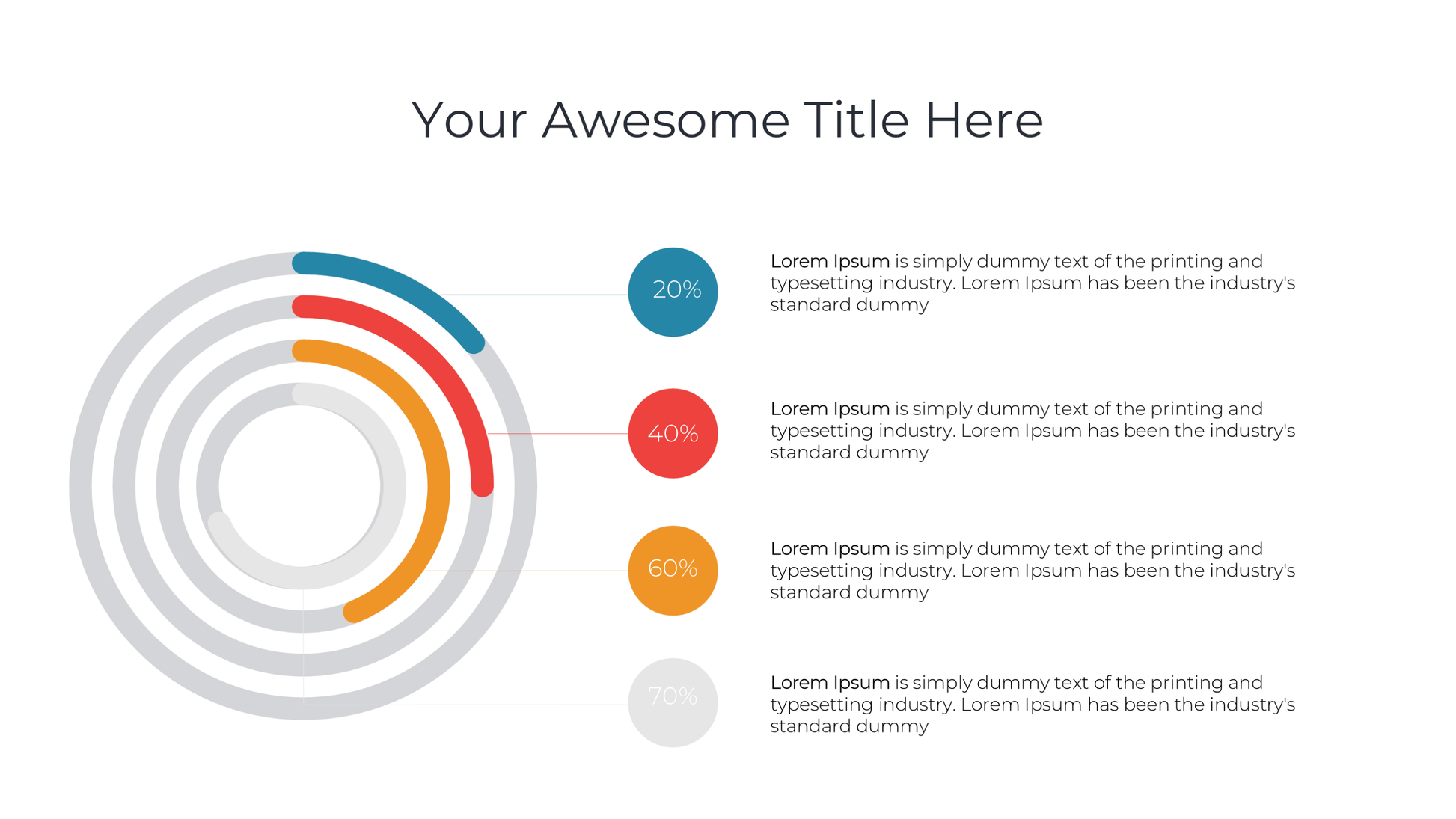 Funnel & Pyramid Chart PowerPoint Template - SlideIno