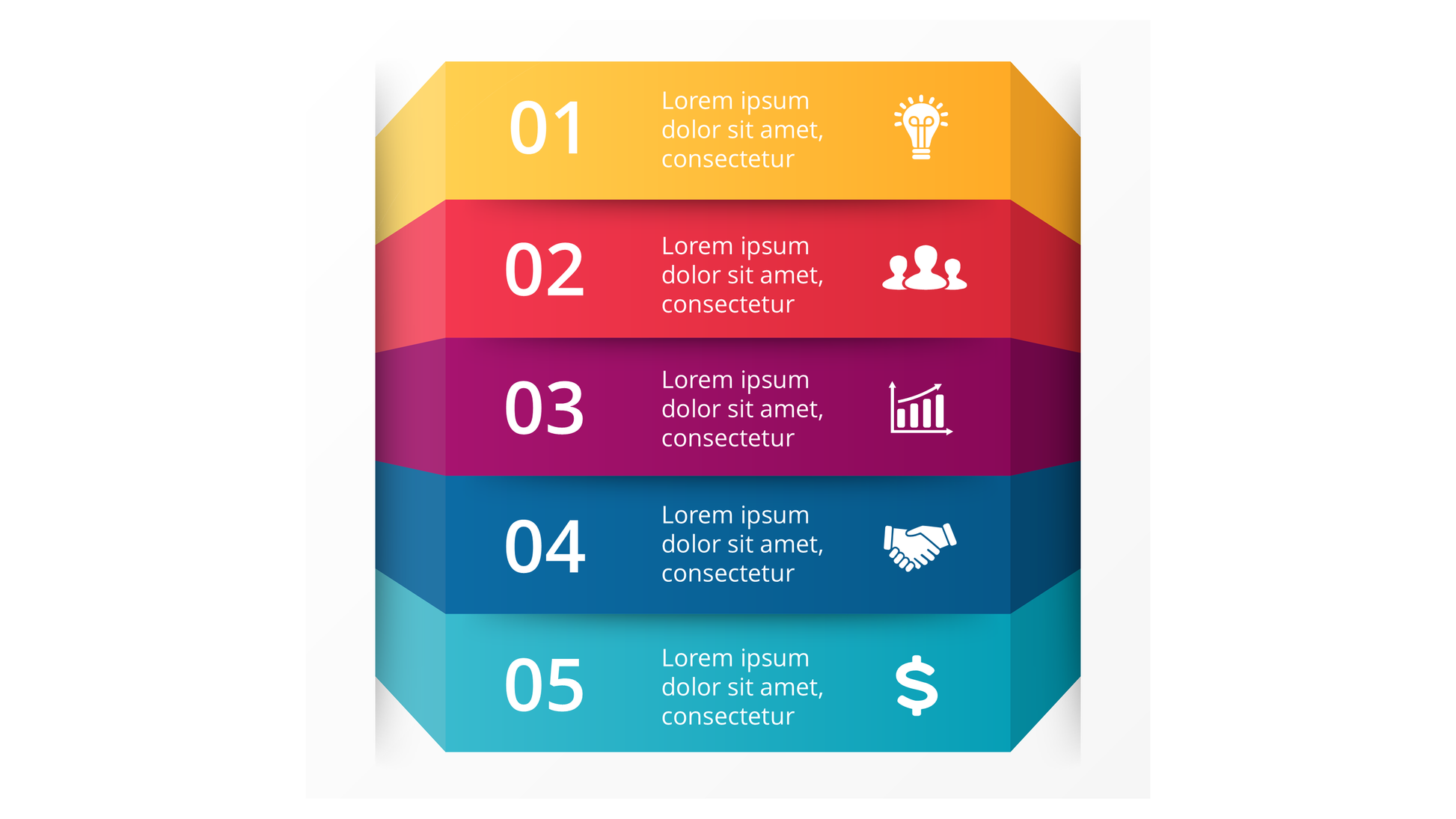 Funnel & Pyramid Chart PowerPoint Template - SlideIno