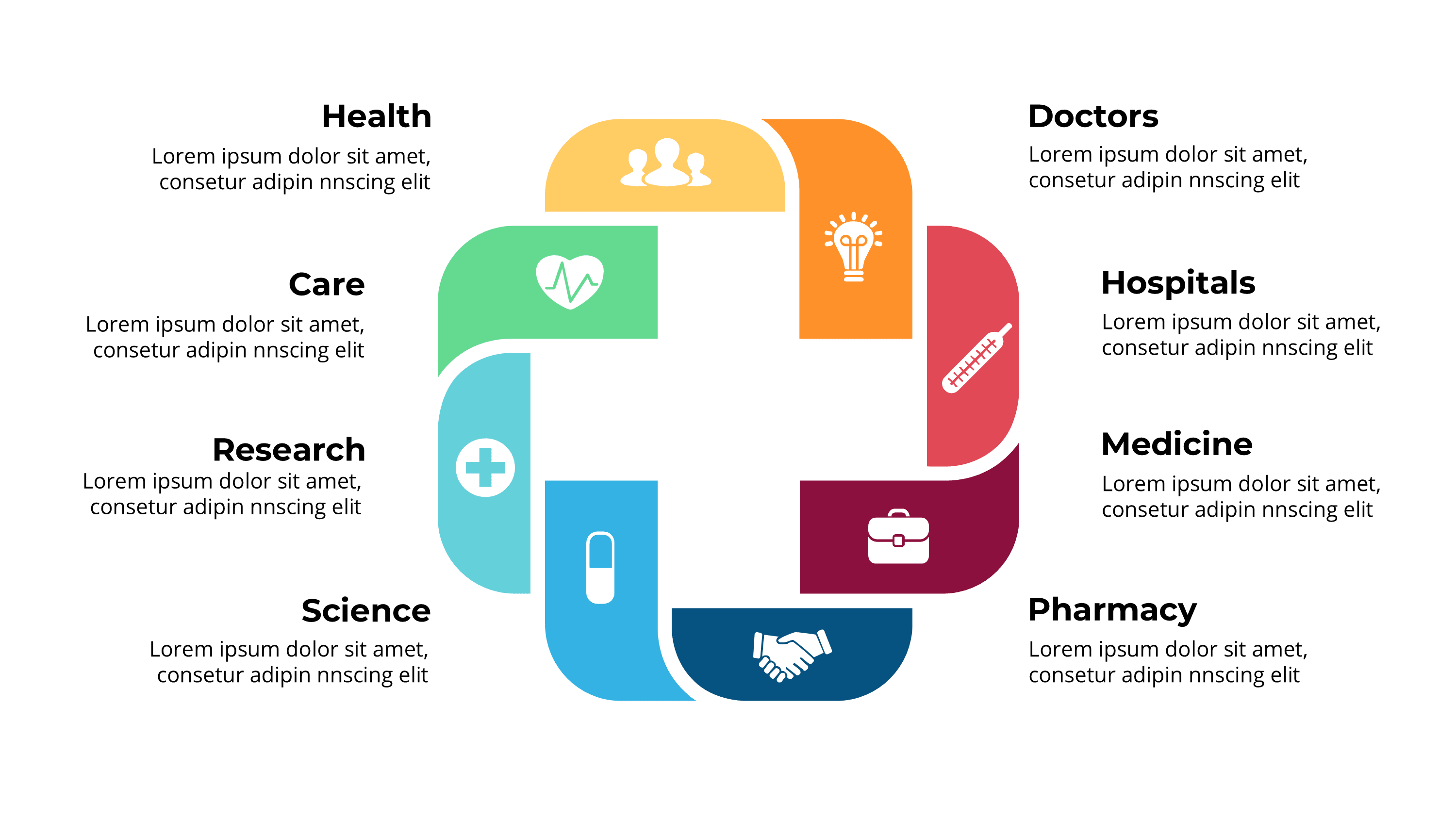 Healthcare Infographic Template: Medical Stats & Patient Education - SlideIno