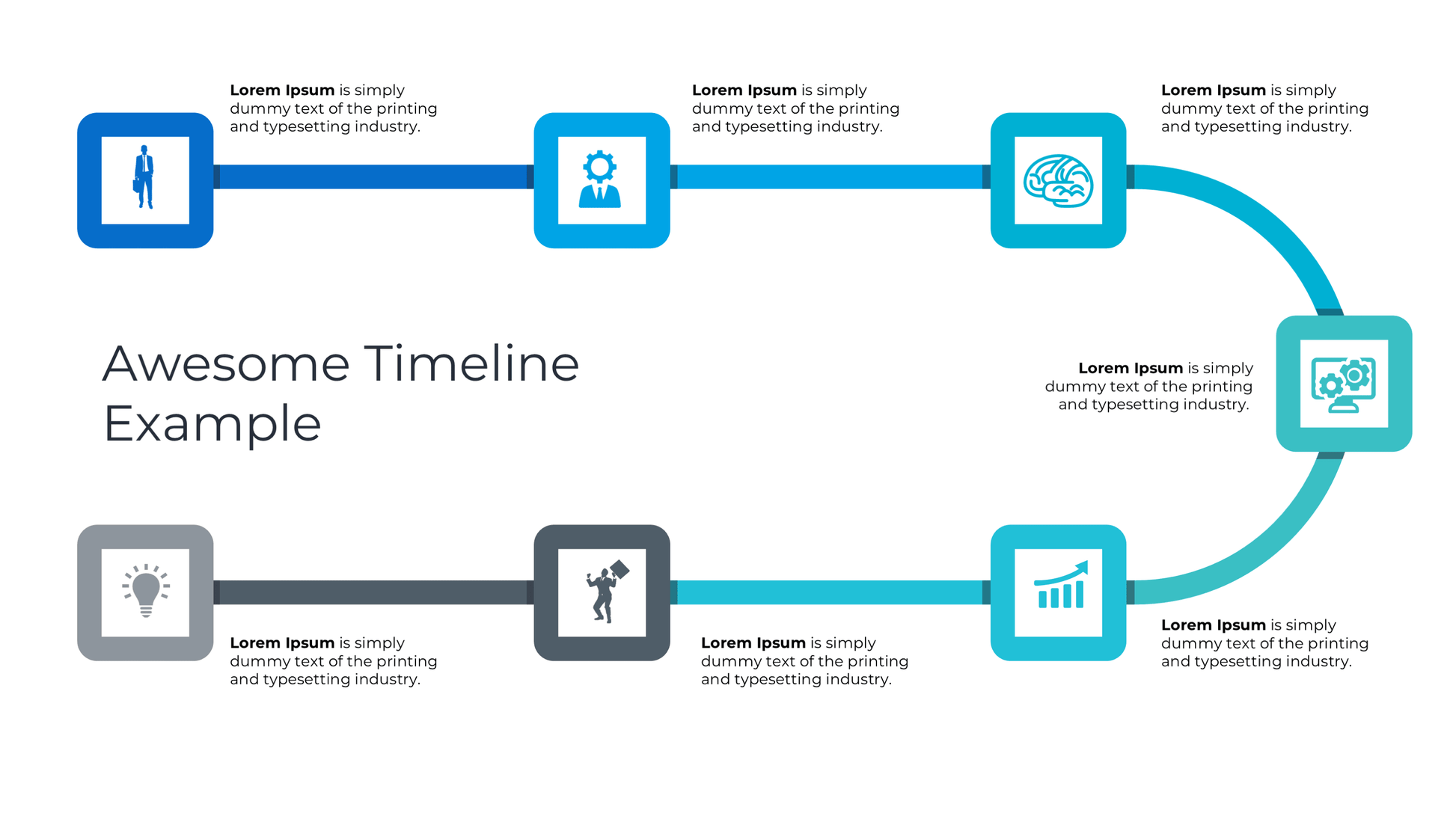 Historical Timeline & Company Milestone Templates for PowerPoint - SlideIno