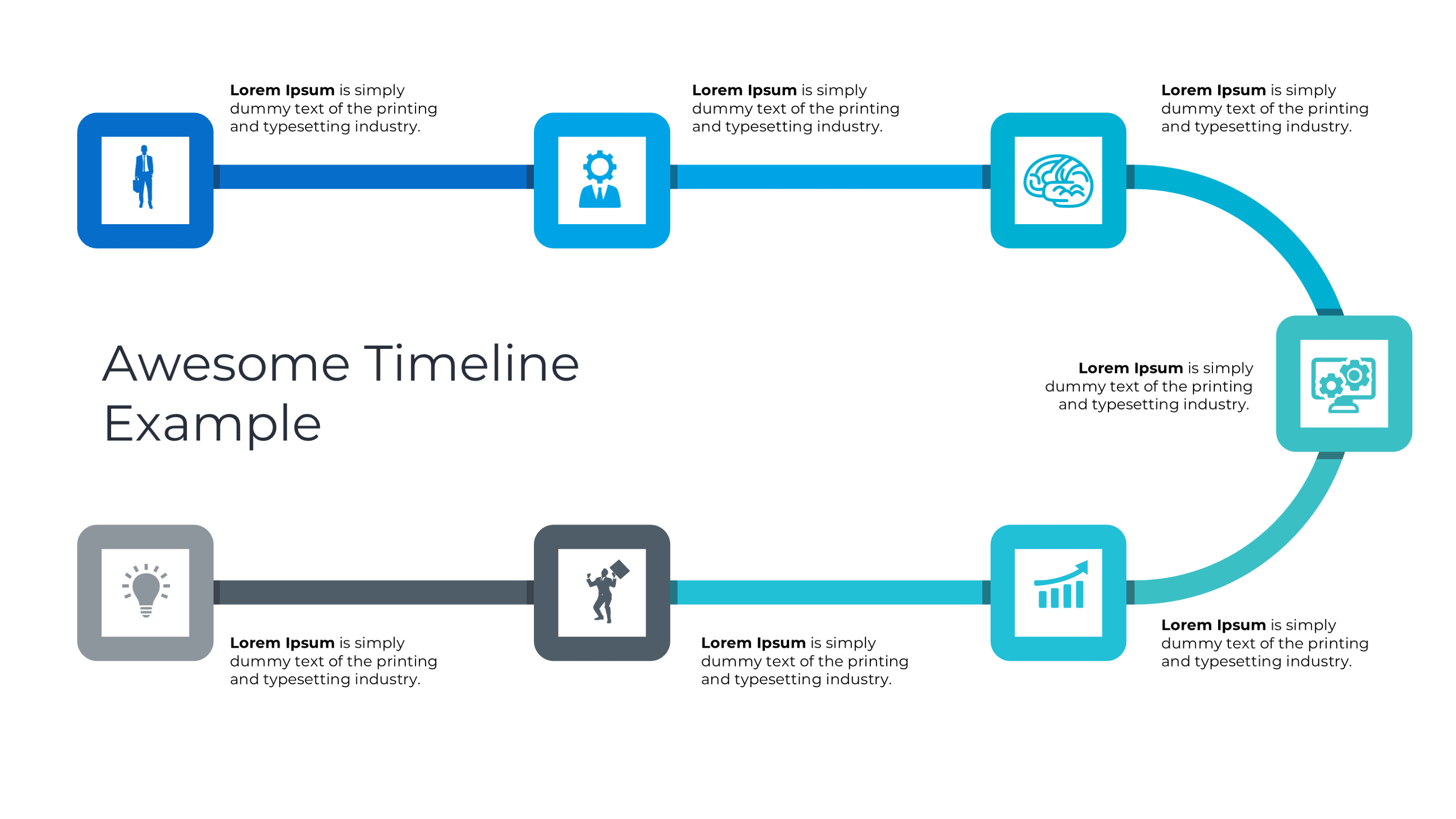 Historical Timeline & Company Milestone Templates for PowerPoint - SlideIno