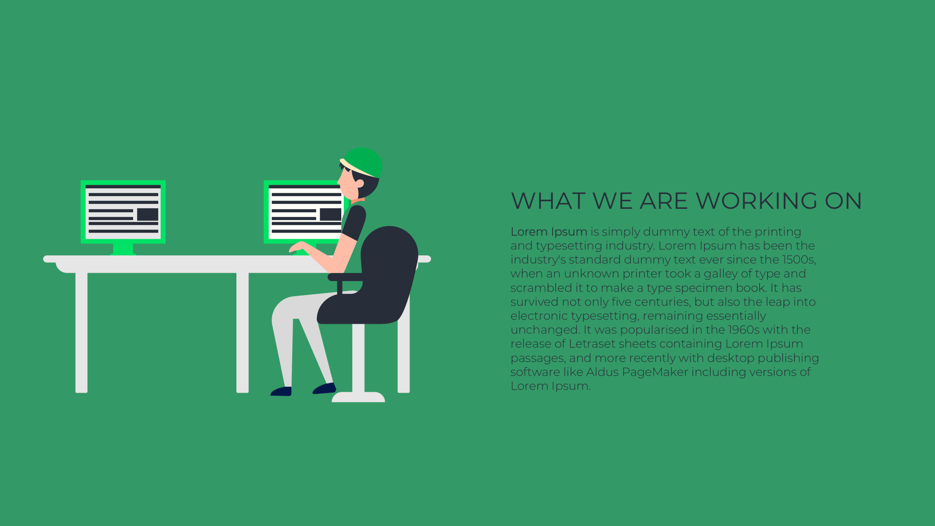 Investor Update PowerPoint Template - SlideIno