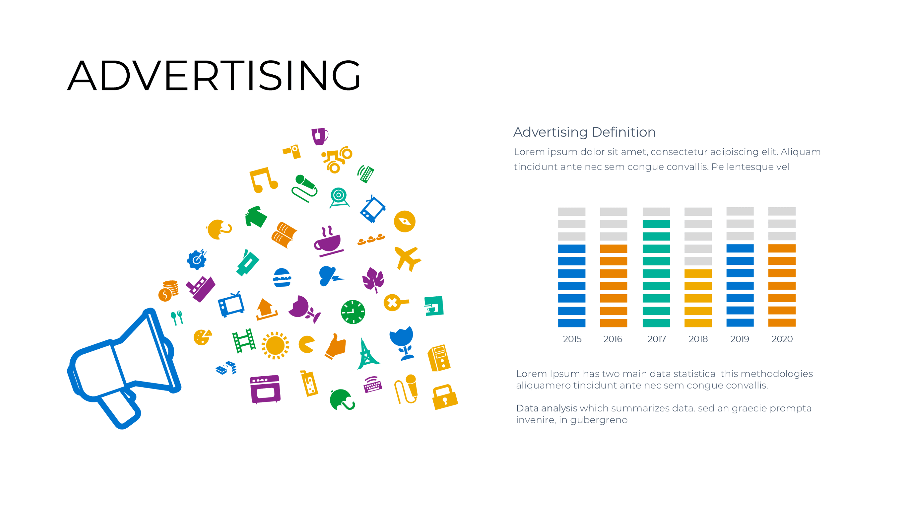 Marketing Campaign Template PowerPoint: Strategy & Advertising Slides - SlideIno