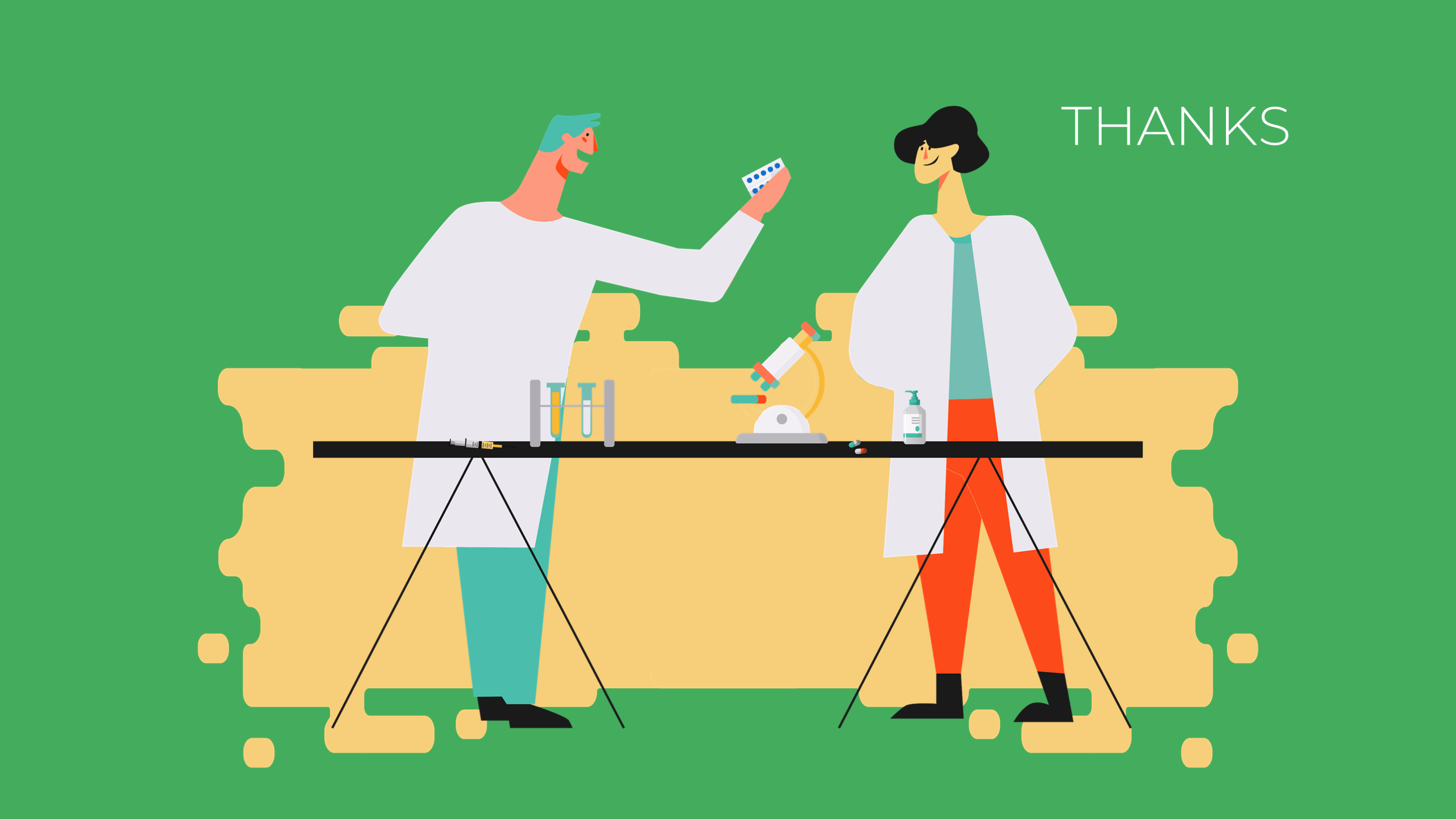 Medical Research & Clinical Trial Template: Scientific Study Slides - SlideIno