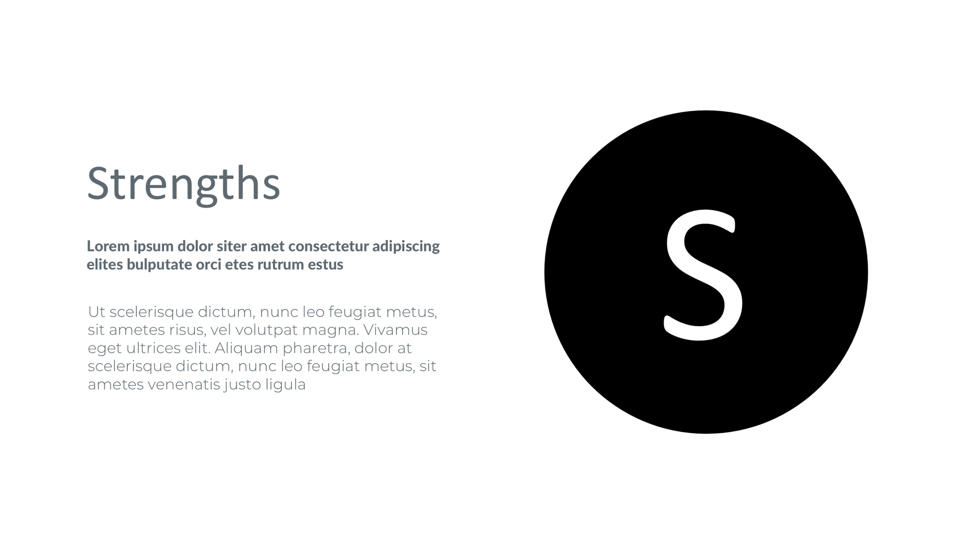 Minimalist SWOT PowerPoint Template: Modern Clean Design for Strategy Slides - SlideIno