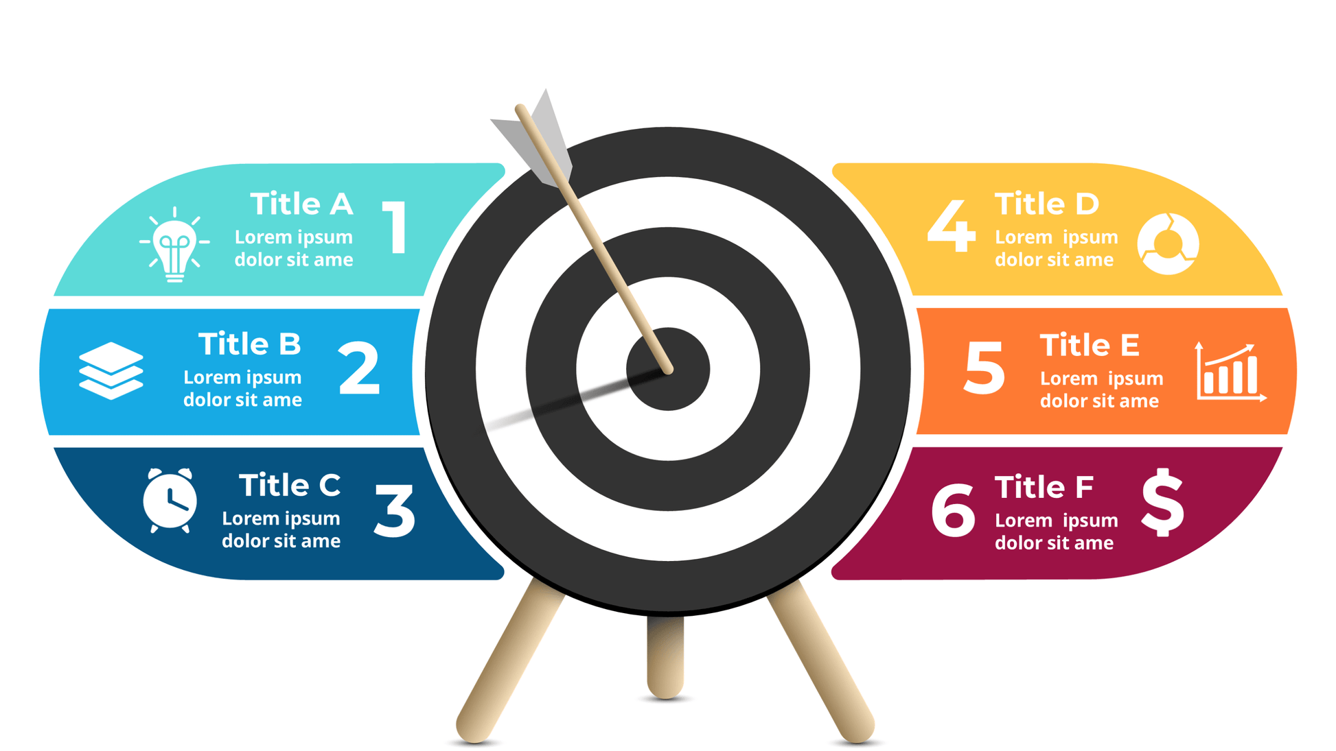 Mission, Vision & Goals Slide Templates for Pitch Decks (PowerPoint) - SlideIno