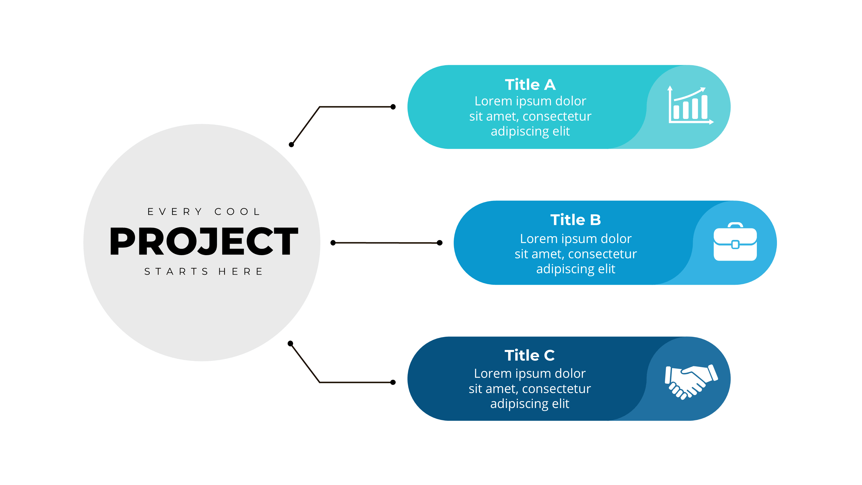 Mission, Vision & Goals Slide Templates for Pitch Decks (PowerPoint) - SlideIno