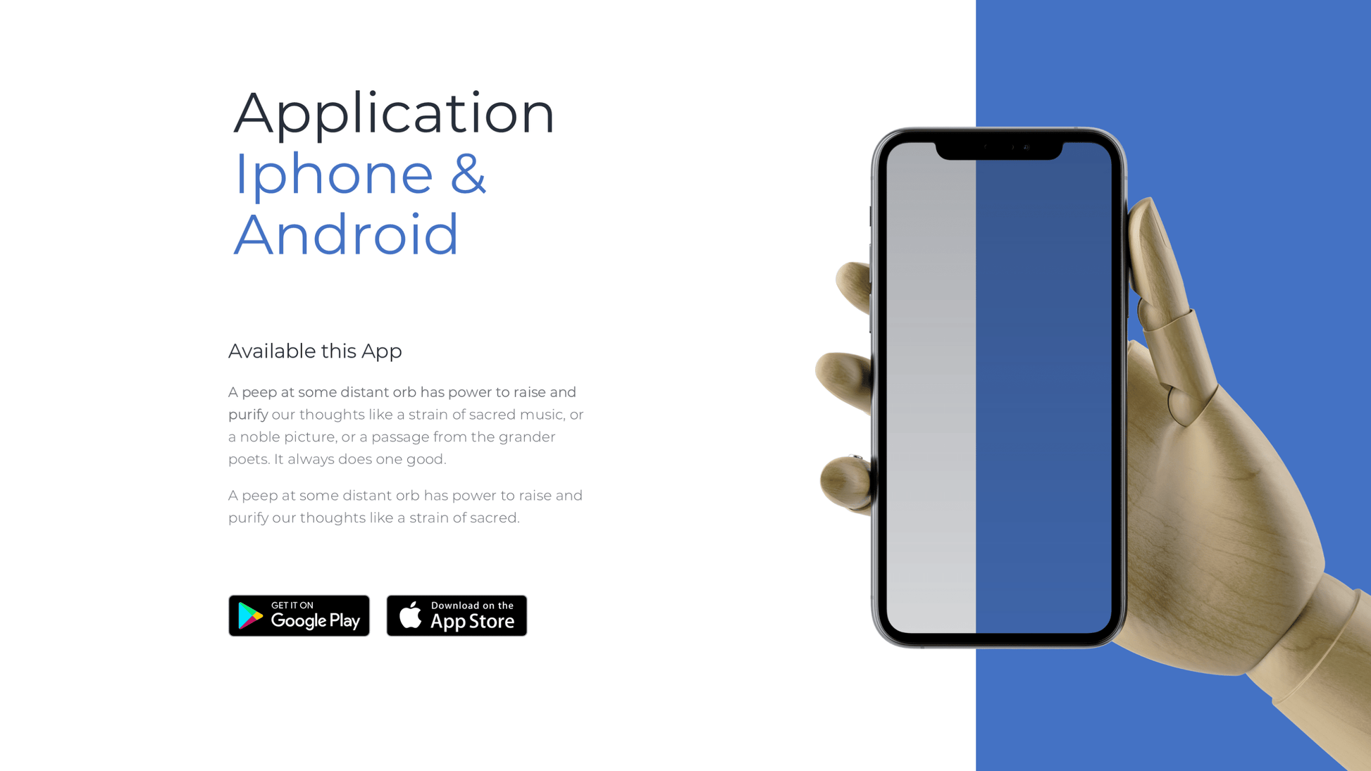 Mobile App Development PowerPoint Template - SlideIno