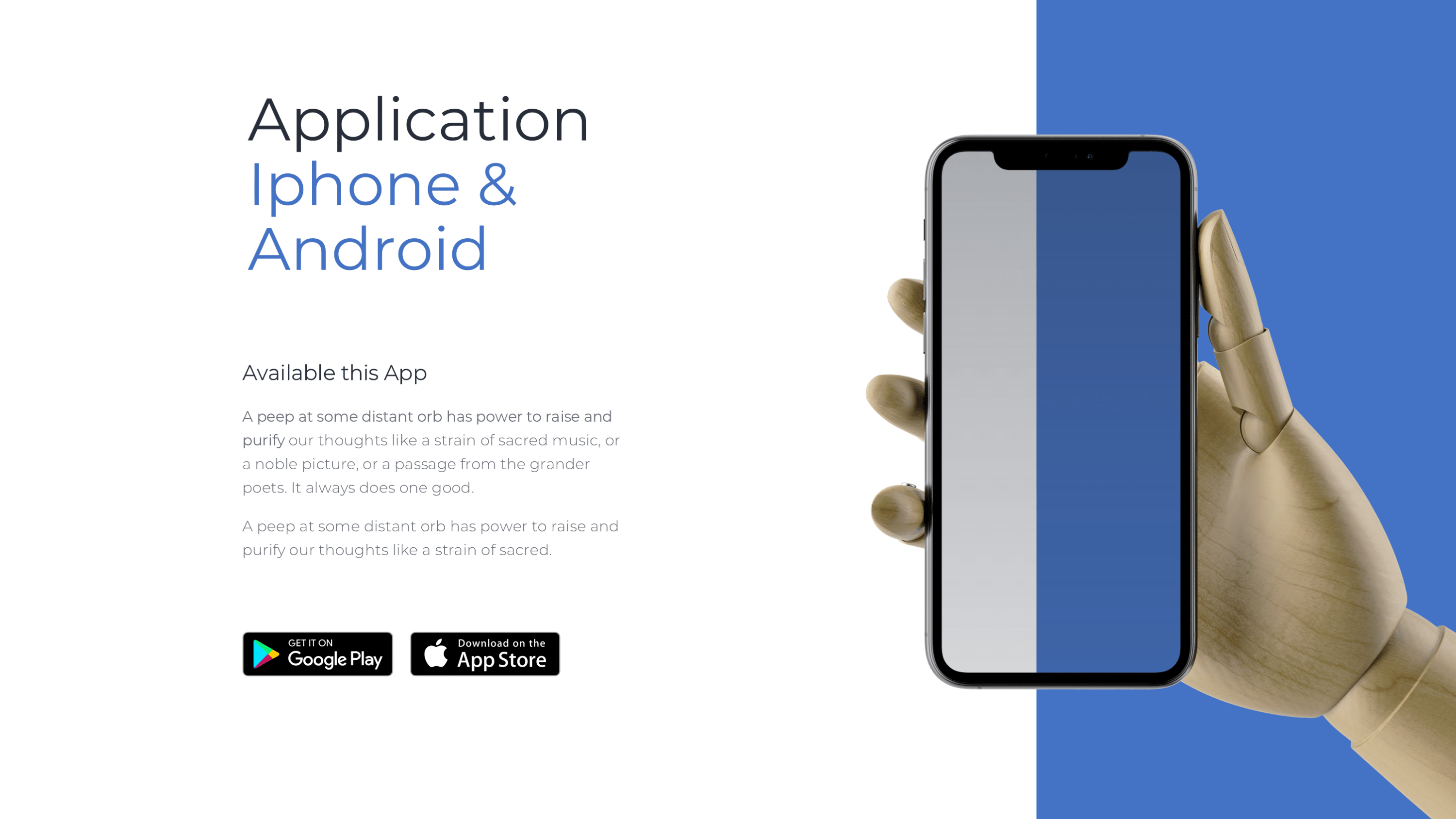 Mobile App Development PowerPoint Template - SlideIno