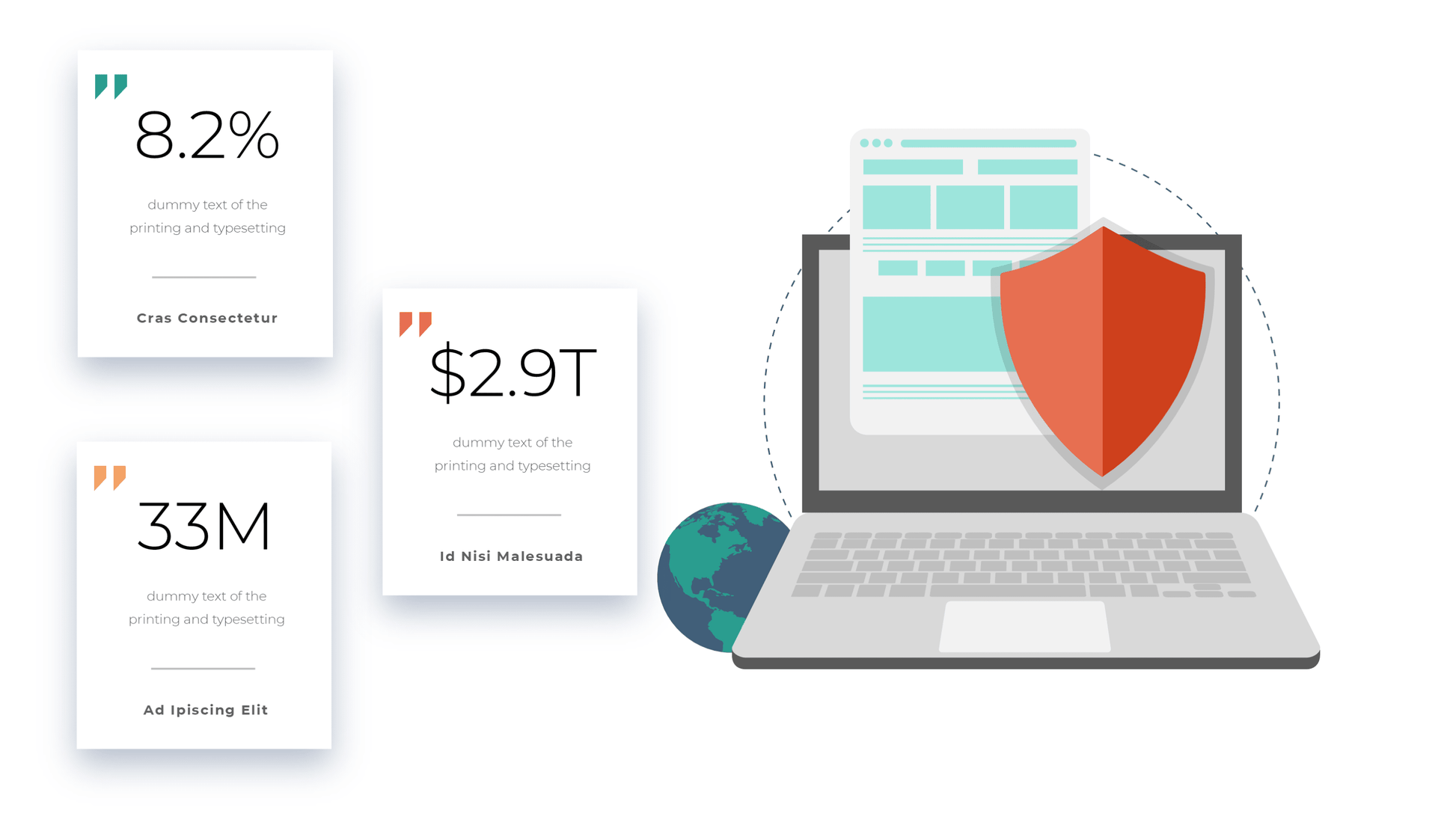 Network Security PowerPoint Template - SlideIno