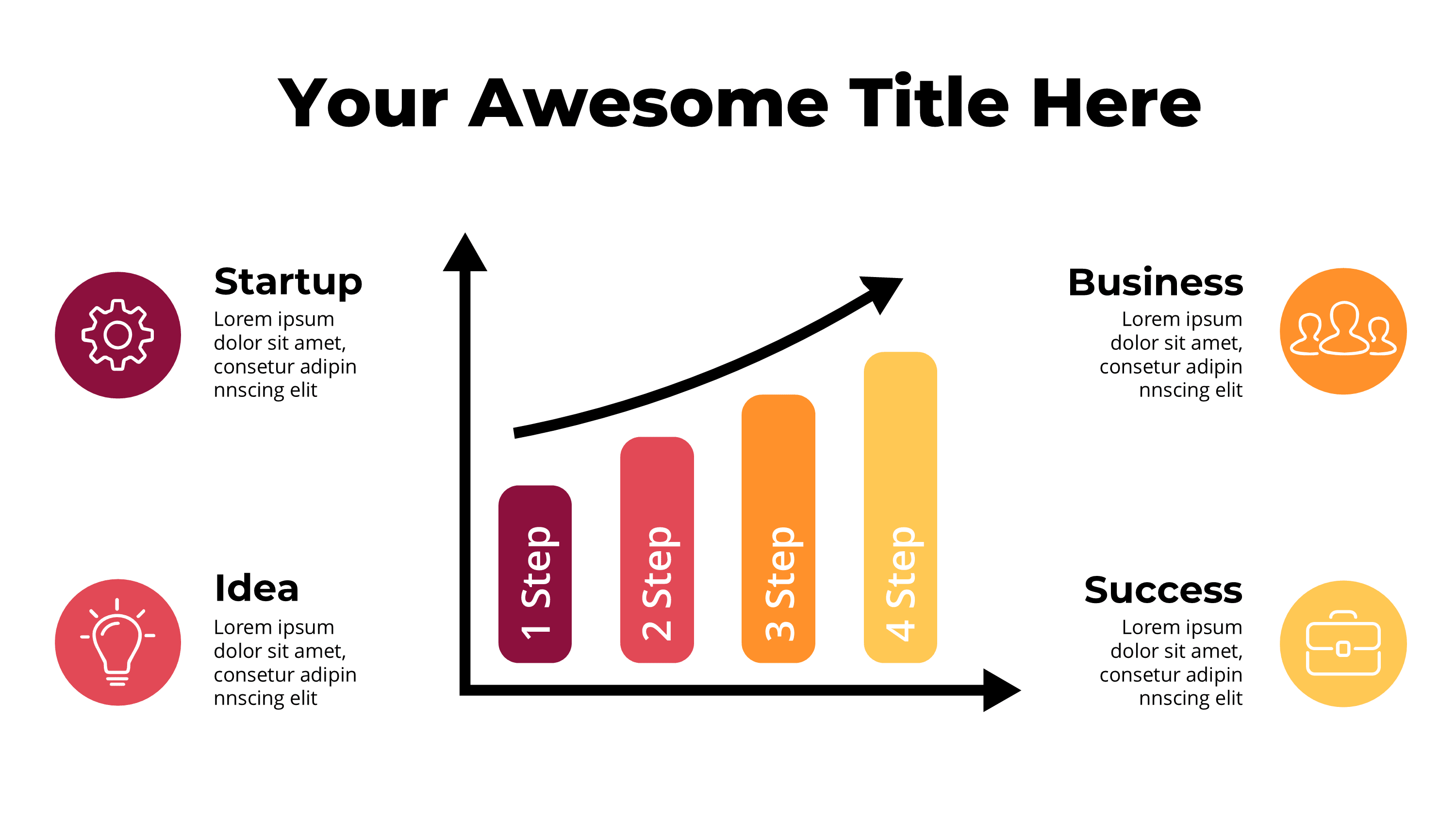 Pie Chart & Donut Chart PowerPoint Template - SlideIno