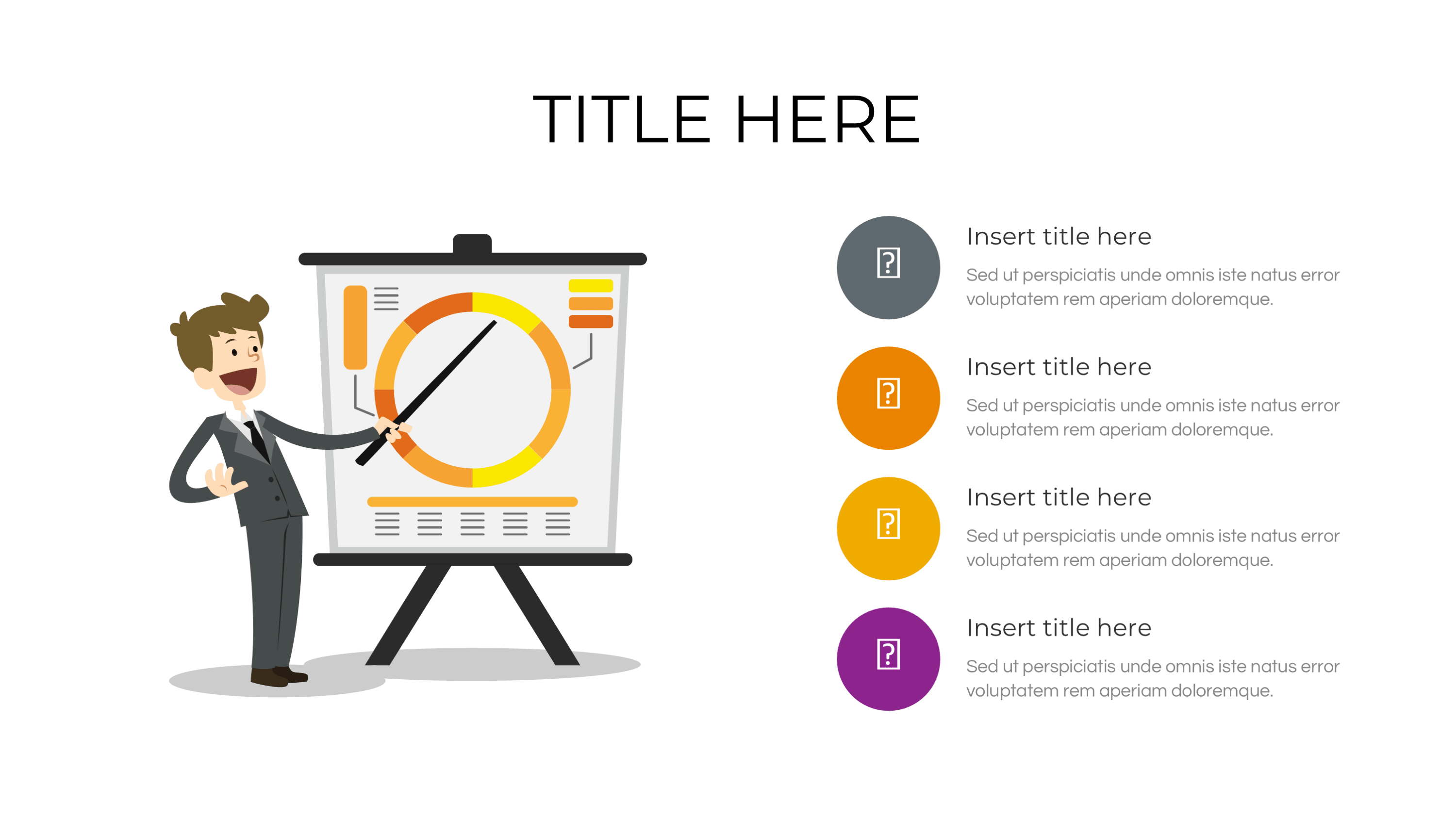Project Dashboard PowerPoint Template - SlideIno