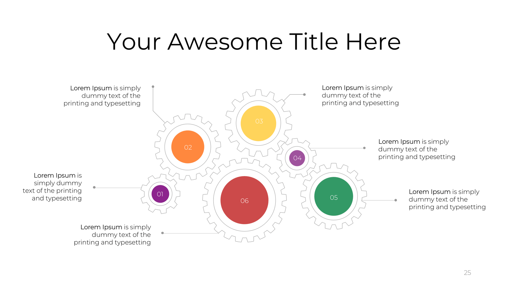 Project Plan PowerPoint Template - SlideIno