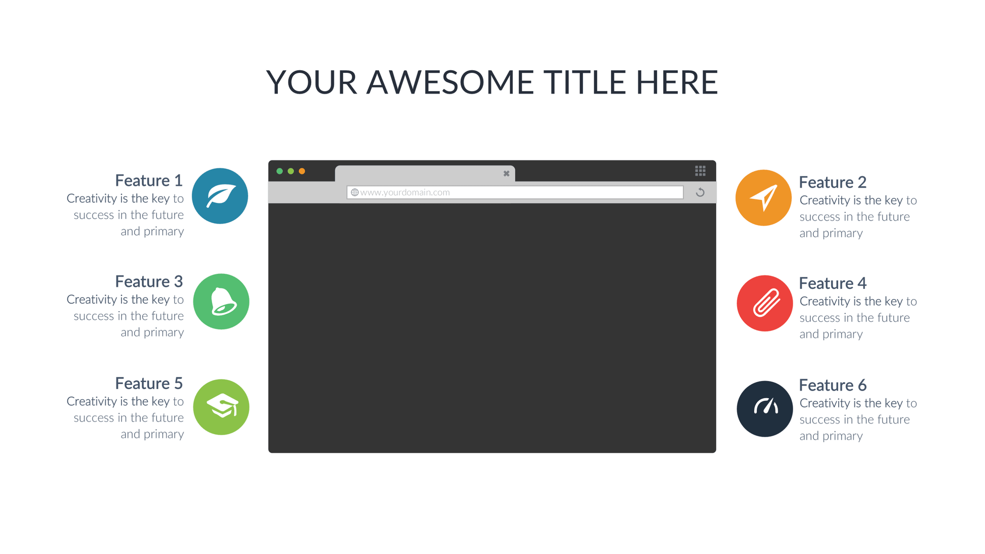 SaaS Software Pitch PowerPoint Template - SlideIno