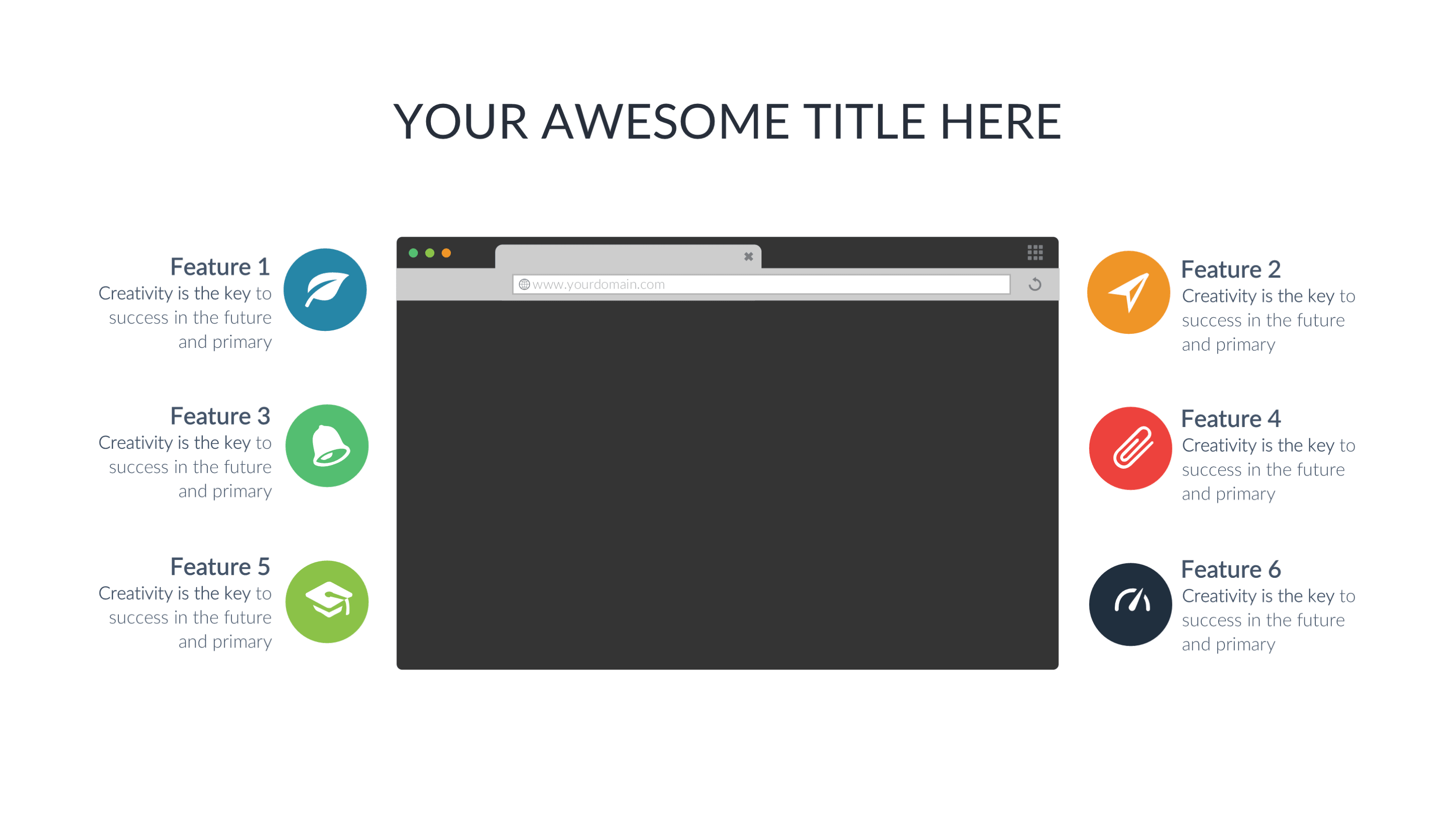 SaaS Software Pitch PowerPoint Template - SlideIno