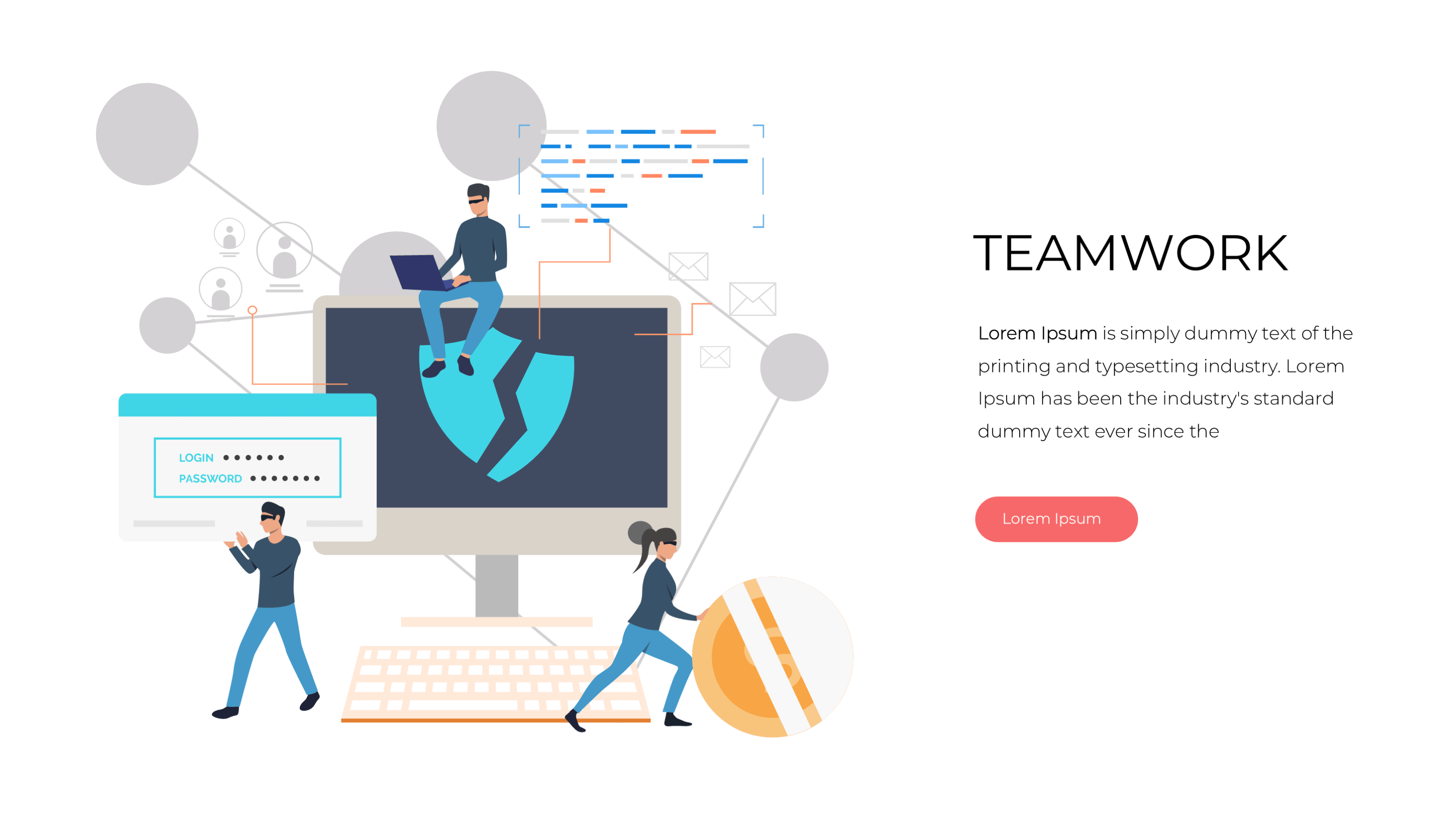 Team Building PowerPoint Template - SlideIno