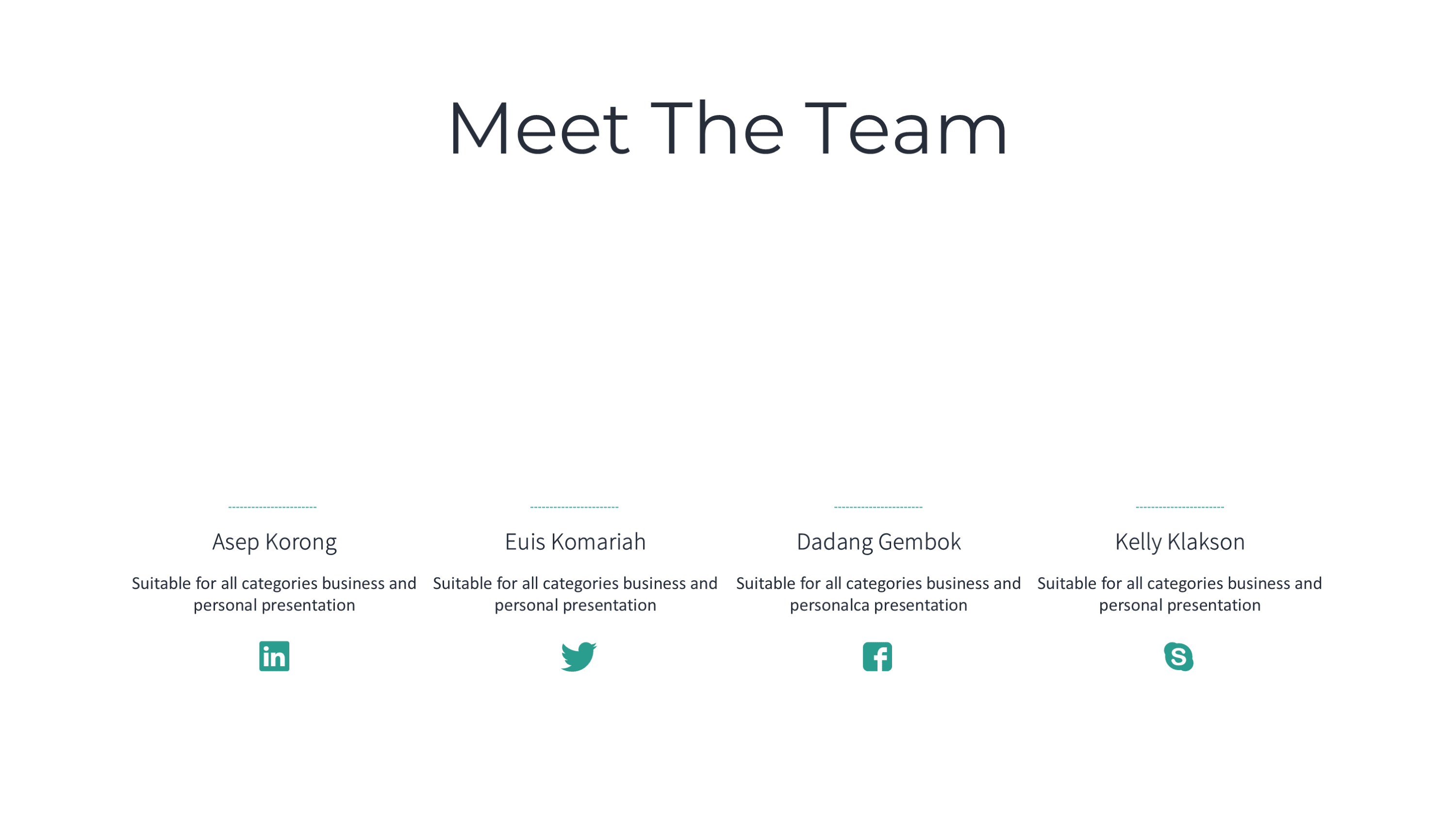 Team Slide Templates for Pitch Decks: Meet the Team in PowerPoint - SlideIno