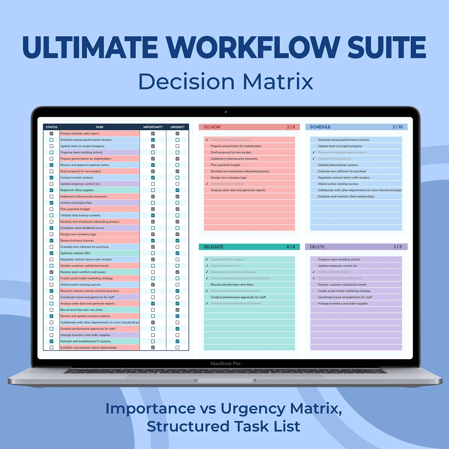 Ultimate 12 - in - 1 Excel Project Management Template Bundle - SlideIno