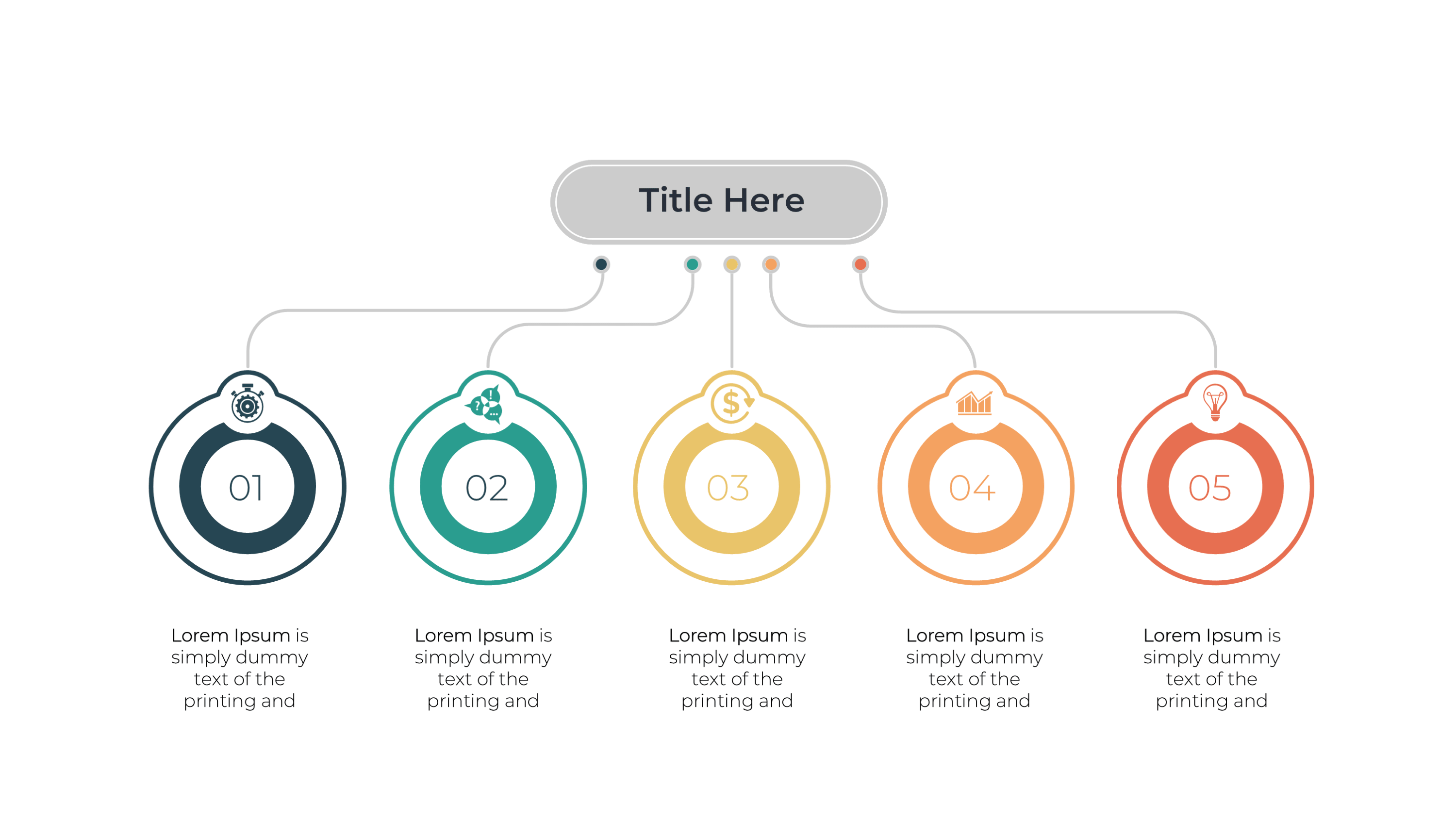 Vertical Timeline Template for PowerPoint: Side - Reading Layouts - SlideIno