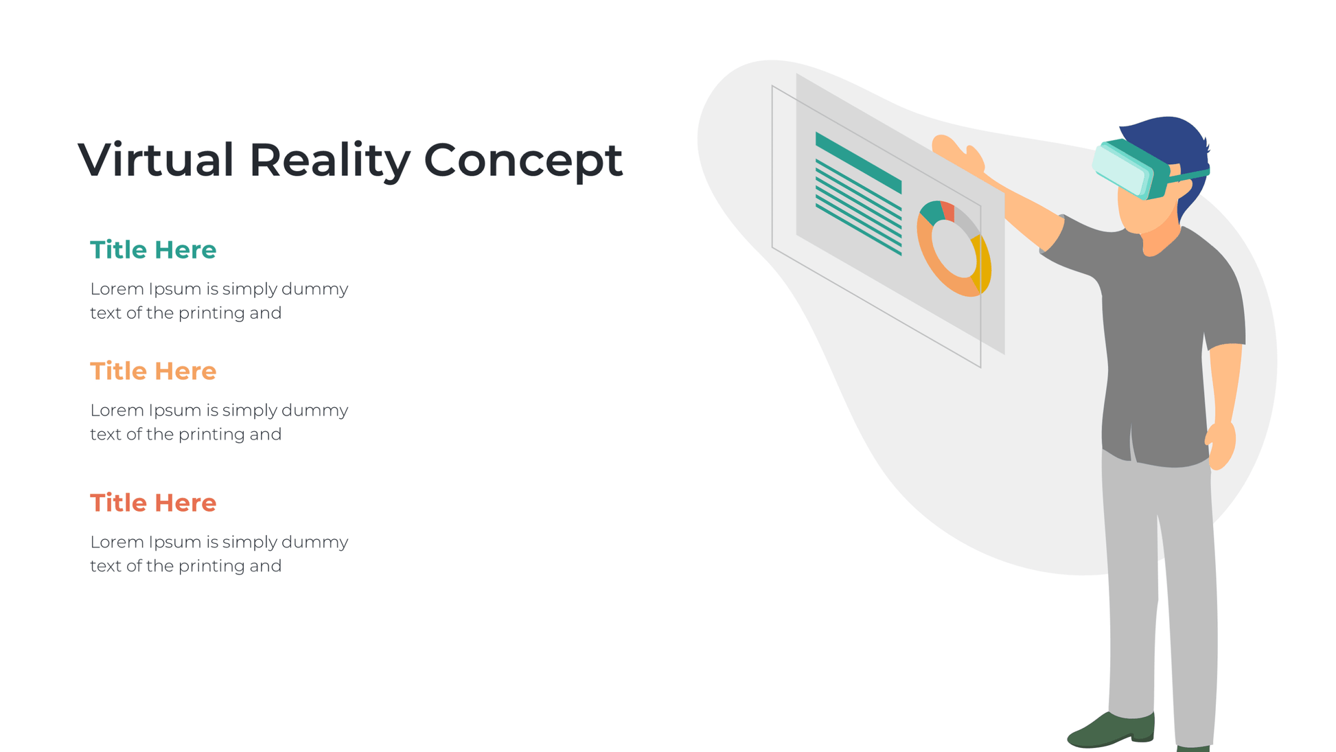 Virtual Reality & Augmented Reality PowerPoint Template - SlideIno