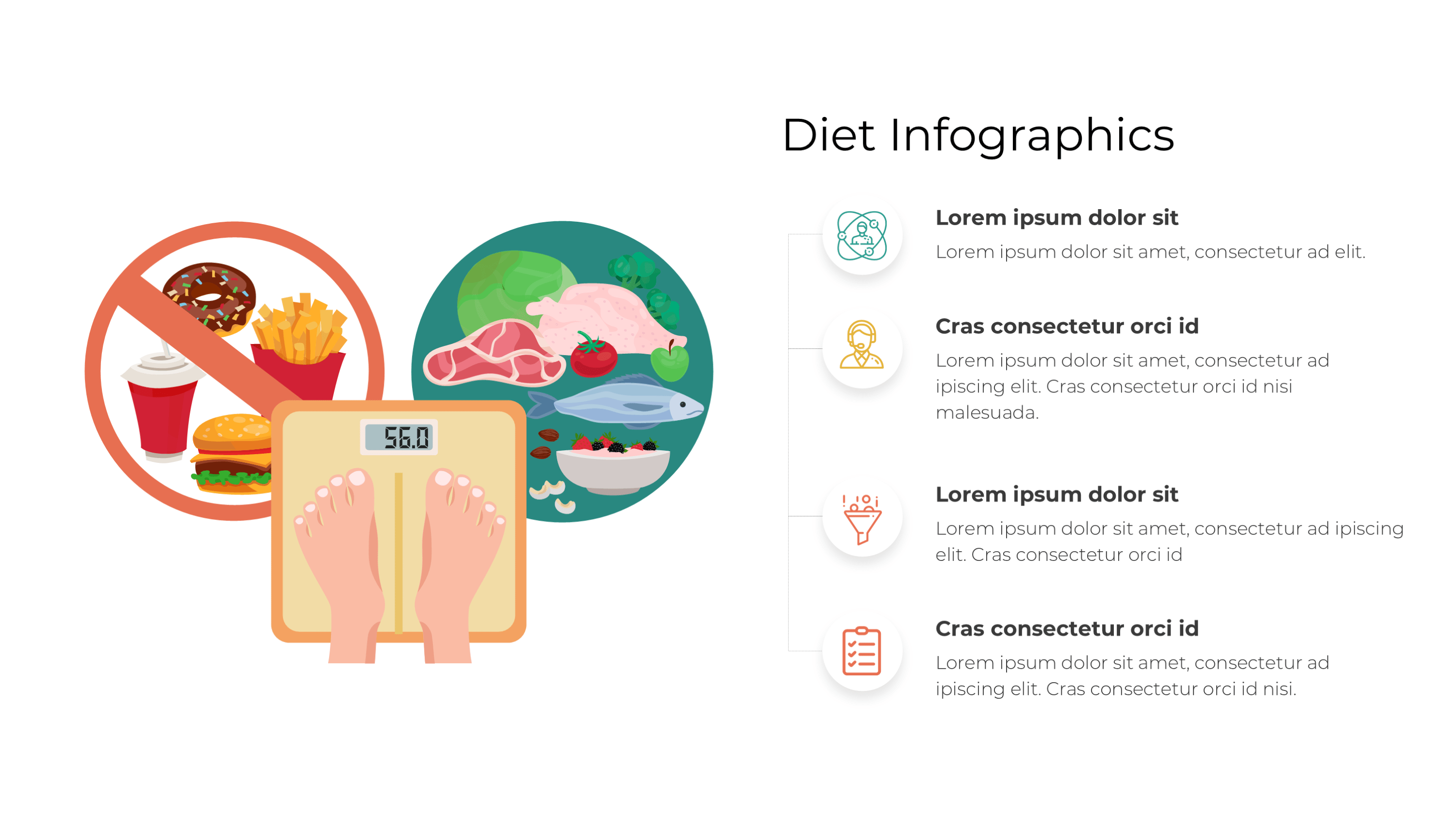 Wellness, Yoga & Meditation Template: Healthy Lifestyle Slides - SlideIno